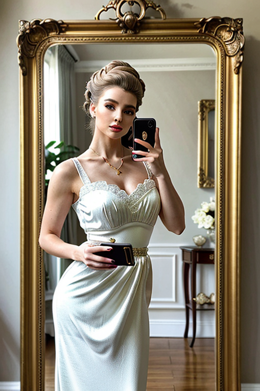 aesthetic mirror selfie girl quotes