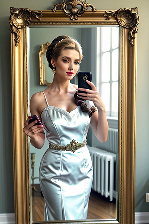 mirror selfie girl images