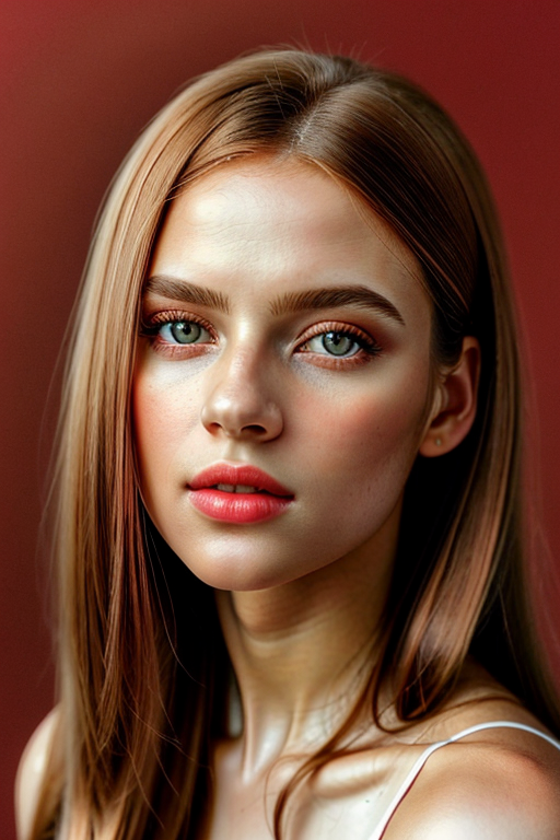 red eyes pic girl aesthetic